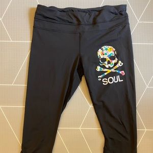 Lululemon Inspire Run Crop Size 8 SoulCycle